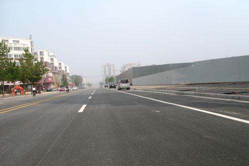 中牟縣寶峰街市政道路工程