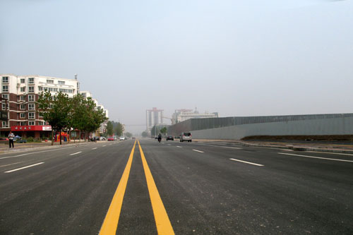 中牟縣廣惠街南延道路改建工程